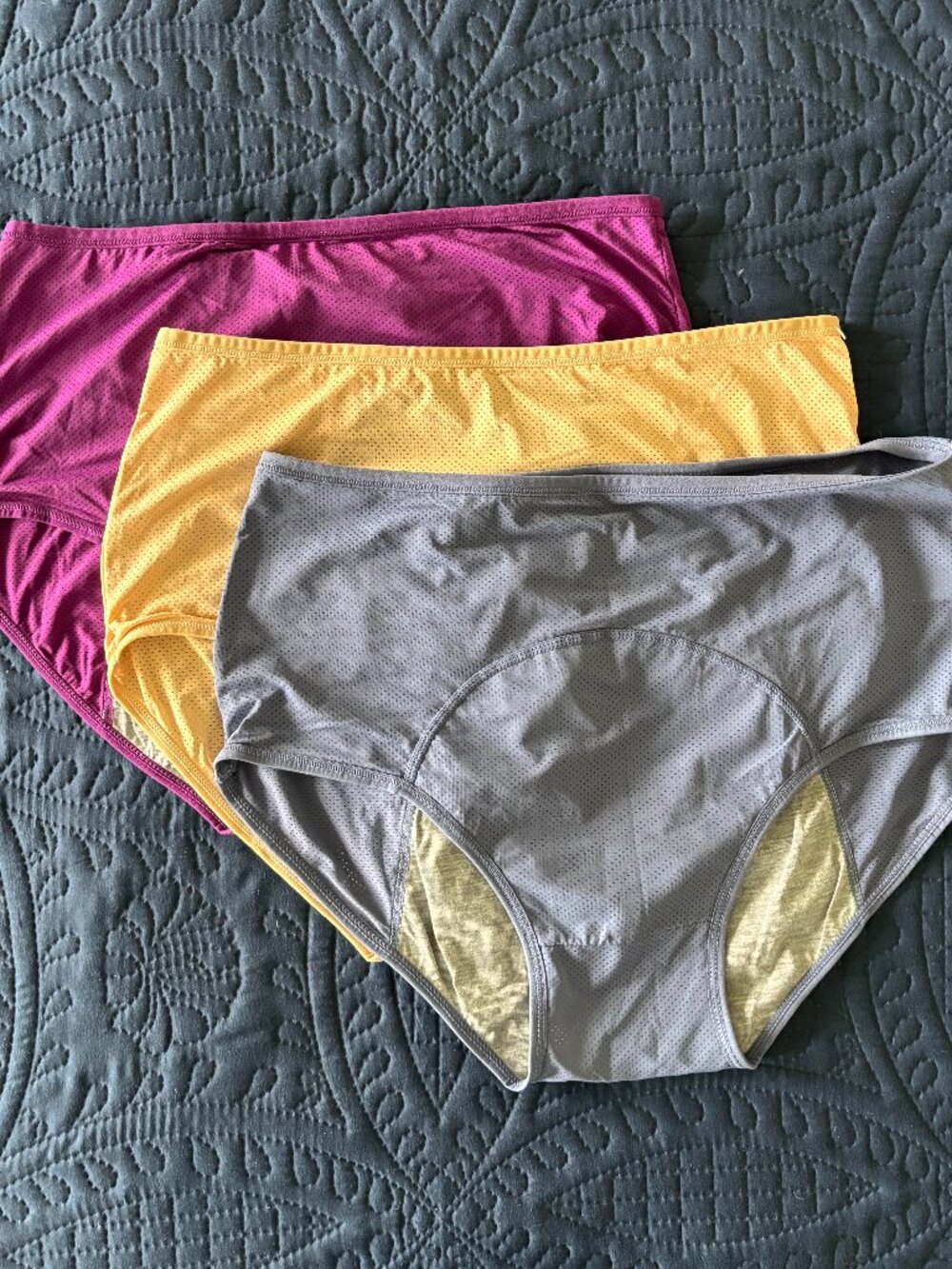 Leakproof underwear, 3 pair, NEW, size 7